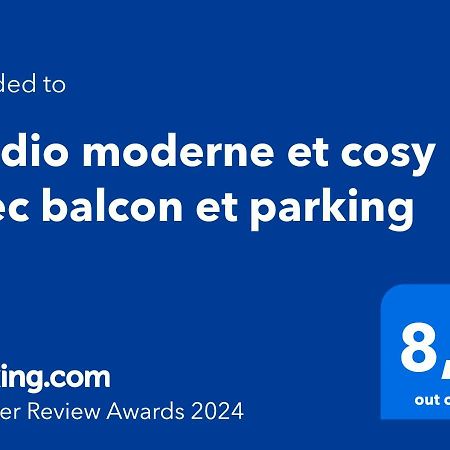 Studio Moderne Et Cosy Avec Balcon Et Parking Apartment Périgueux Exterior foto